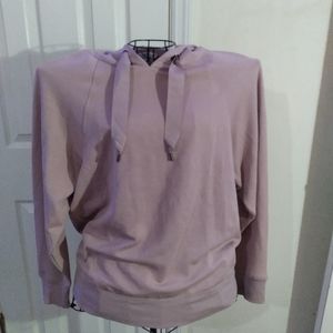 NWT Pink Rose hoodie